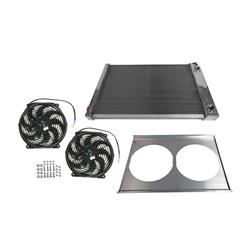 Summit Racing™ Pro LS Conversion Radiator and Fan Combos SUM-384078-KIT1