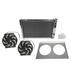 Summit Racing™ Pro LS Conversion Radiator and Fan Combos SUM-384080-KIT1