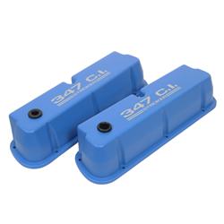 Summit Racing™ Diecast Logo Aluminum Valve Covers SUM-440409