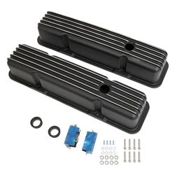 Summit Racing™ Finned Aluminum Valve Covers SUM-440414B