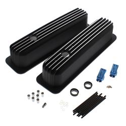 Summit Racing™ Finned Aluminum Valve Covers SUM-440417B