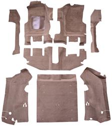 Summit Racing™ Custom-Fit Molded Carpet Kits for 1997-2002 WRANGLER - SUM-461087-BLK