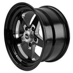 Summit Racing™ Warrior R/T Black Machined Wheels 15x8