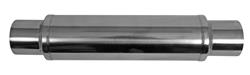 Summit Racing™ Bright Finish SS Tube 409 Stainless Steel 3 Inch Muffler SUM-630871