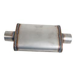 Summit Racing™ 409 Stainless Steel 409 Stainless Steel 3 Inch Muffler SUM-633000