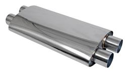 Summit Racing™ 304 Stainless Steel 304 Stainless Steel 2.5 Inch Muffler SUM-633260