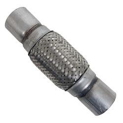 Walker Universal Exhaust Flex Pipe - 2.25 Inch Inlet/Outlet, 18 Inch Aluminized Flex Tube