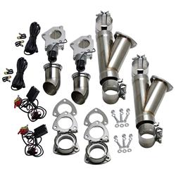 Summit Racing™ Complete Electric 2.5 Inch Exhaust Cutouts Kit SUM-670212-2