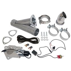 Summit Racing™ Complete Electric 2.5 Inch Exhaust Cutouts Kit SUM-670222