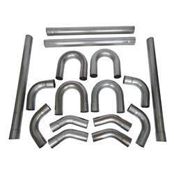 Summit Racing™ Universal Rod Builder 409 Stainless Steel 3.5 Inch Exhaust Kit SUM-670243