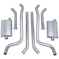 Summit Racing™ Header-Back Dual Exhaust Systems SUM-680101-SS