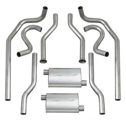 Summit Racing™ Header-Back Dual Exhaust Systems SUM-680120