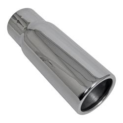 Summit Racing™  Round, Polished 2.50 Inch Exhaust Tip SUM-690042-1