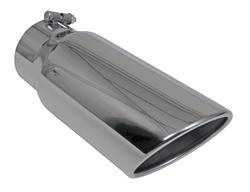 Summit Racing™  Round, Polished 4 Inch Exhaust Tip SUM-691210