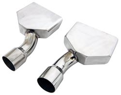 Summit Racing™  Rectangular, Polished 2.50 Inch Exhaust Tip SUM-691282