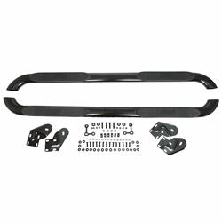 Summit Racing™ 4 in. Oval Step Bars for 1999-2016 F-250 SUPER DUTY, F-350 SUPER DUTY, 2008-2016 F-450 SUPER DUTY - SUM-710225-B