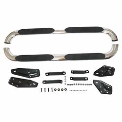 Summit Racing™ 4 in. Oval Step Bars for 2019-2025 RAM 1500 - SUM-710254-SS