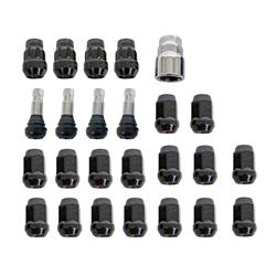 Summit Racing™ Bulge Black Lug Nut Wheel Installation Kits