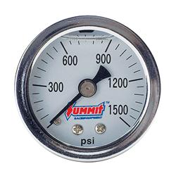 Summit Racing™ Chrome Plated Nitrous Pressure Gauges