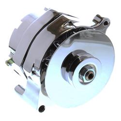 Summit Racing™ 70 Amp Chrome Ford 1G Alternator for Ford, Mercury, Jeep SUM-812114-1