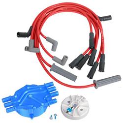 Summit Racing™ Volt Max X-TREME Spark Plug Wire/Cap and Rotor Kits SUM-867650RCR