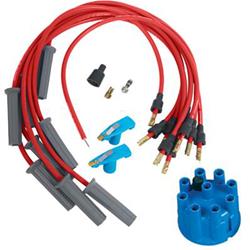 Summit Racing™ Volt Max X-TREME Spark Plug Wire/Cap and Rotor Kits SUM-867807RCR