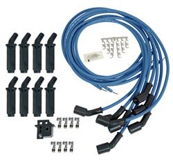 Summit Racing™ Street / Strip Series 8mm 300 Ohm Ignition Wires SUM-867841-BLU