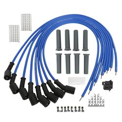 Summit Racing™ Street / Strip Series 8mm 300 Ohm Ignition Wires SUM-867842-BLU