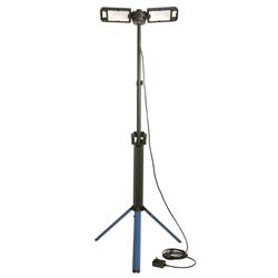 Summit Racing Equipment® Rechargeable Dual Head LED Work Light with Telescoping Tripod