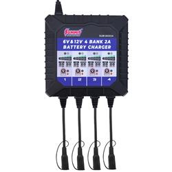 Summit Racing™ 4-Bank 2A Battery Chargers SUM-902034