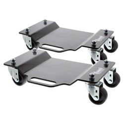 4 HD 8x16 Car Dolly Moving Dollies Heavy Duty Set Premium Industrial Professional Automobile Wheel Skates Tire Shop Garage Auto Race Car Movers Storage Industrial Cart 10,000# Capacity for Set Of 