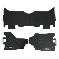 Summit Racing™ Direct-Fit Rubber Floor Mats for 2010 RAM 1500, 2012-2018 RAM 2500 - SUM-941148