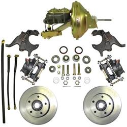 Summit Racing™ Complete Drum-to-Disc Brake Conversion Kits with Lowering Spindles