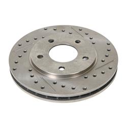 Summit Racing™ Extreme Performance Cross-Drilled Brake Rotors
