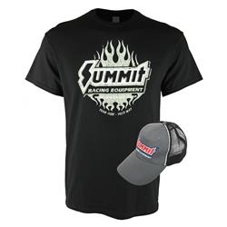 Summit Racing™ Logo T-Shirt and Hat Value Packs