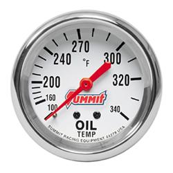 Summit Racing SUM-350120 Summit Racing™ Screw-In Engine Temperature Gauges