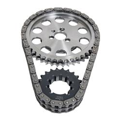 Summit Racing™ Billet Steel Timing Chain and Gear Set for SBC and GM 4.6L V6 SUM-G6600R-B