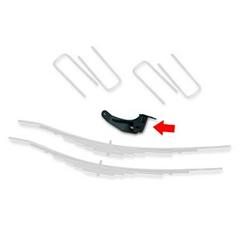 Summit Racing™ Replacement Track Bar Brackets for 1999-2004 F-250 SUPER DUTY, F-350 SUPER DUTY - SUM-G781-01
