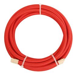 Summit Racing™ PTFE Nylon Braided Hoses SUM-H2-06-15-RED