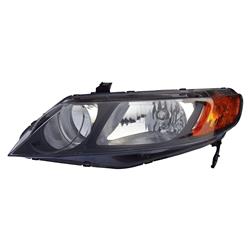 Summit Racing™ Replacement Headlights for 2006-2008 CIVIC - SUM-HD470-A001L