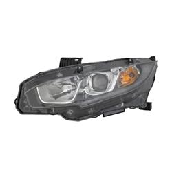 Summit Racing™ Replacement Headlights for 2016-2020 CIVIC - SUM-HD675-B101L
