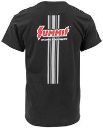 Summit Racing Equipment® Racing Stripes Logo T-Shirts