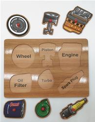 Summit Racing Equipment® Garage Car Parts Puzzles