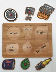 Summit Racing Equipment® Garage Car Parts Puzzles SUM-P1060