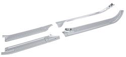 Summit Racing™ Chrome Door Sill Plates 4-Piece Kit for 1973-1976 Chevy/GMC C/K Series Trucks, Blazer, Jimmy SUM-RP22188