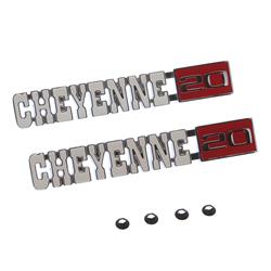 Summit Racing™ Restoration Emblems for 1971-1972 C20 PICKUP, K20 PICKUP - SUM-RP22546