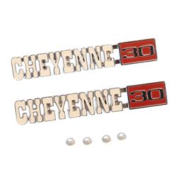 Summit Racing™ Restoration Emblems for 1971-1972 C30 PICKUP, K30 PICKUP - SUM-RP22547