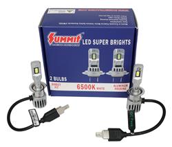 Summit Racing™ LED Headlight Bulbs SUM-RP22674-H1