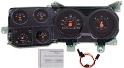 Summit Racing™ Direct-Fit Restoration Instrument Gauge Panel Assemblies SUM-RP25139