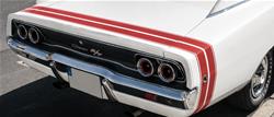 Summit Racing™ Stencil and Stripe Kits for 1968 CHARGER - SUM-RP80000-RED
